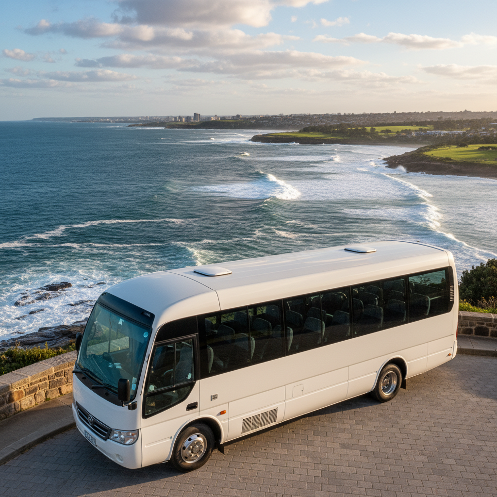 Minibus in Newcastle